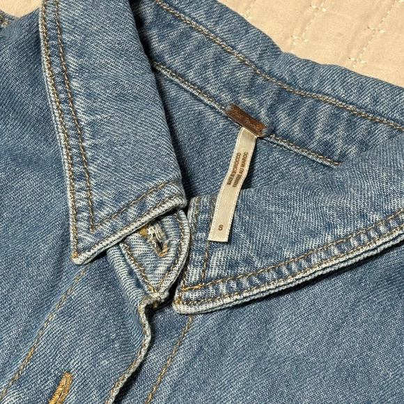 Free People Nicole Long Sleeve Collared Shirt Dress - Picture 5 of 6